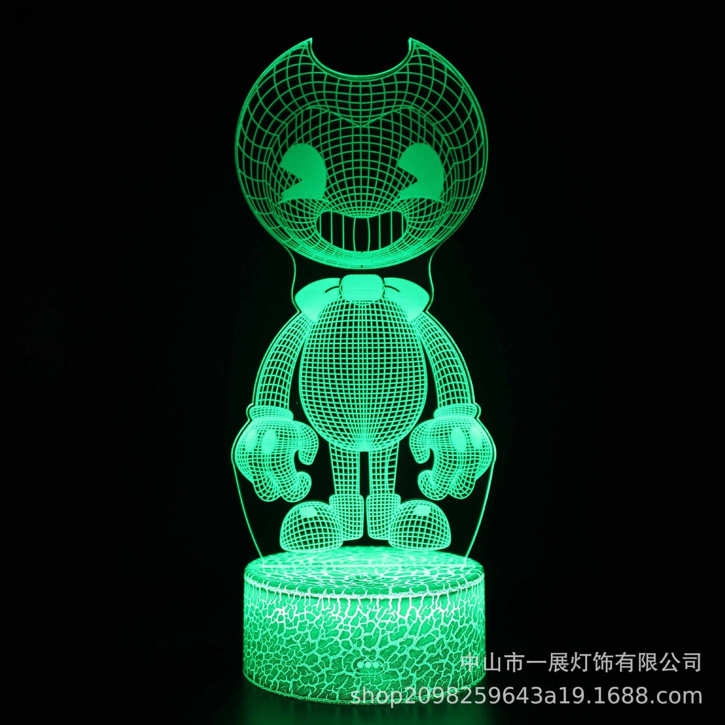 Cross-border explosion cartoon animal Totoro series colorful creative 3D lights LED night light gift table lamp visual lights