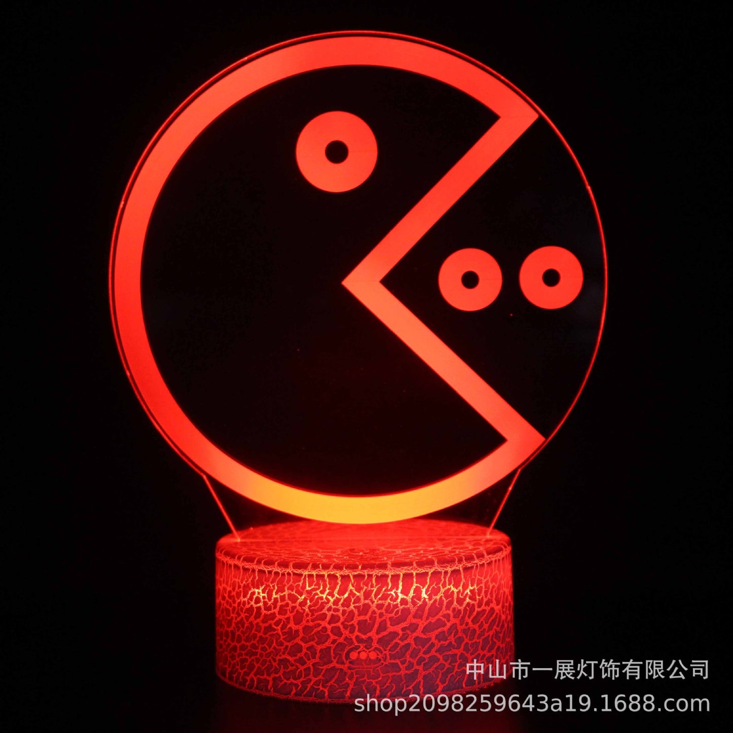 Cross-border explosion cartoon animal Totoro series colorful creative 3D lights LED night light gift table lamp visual lights