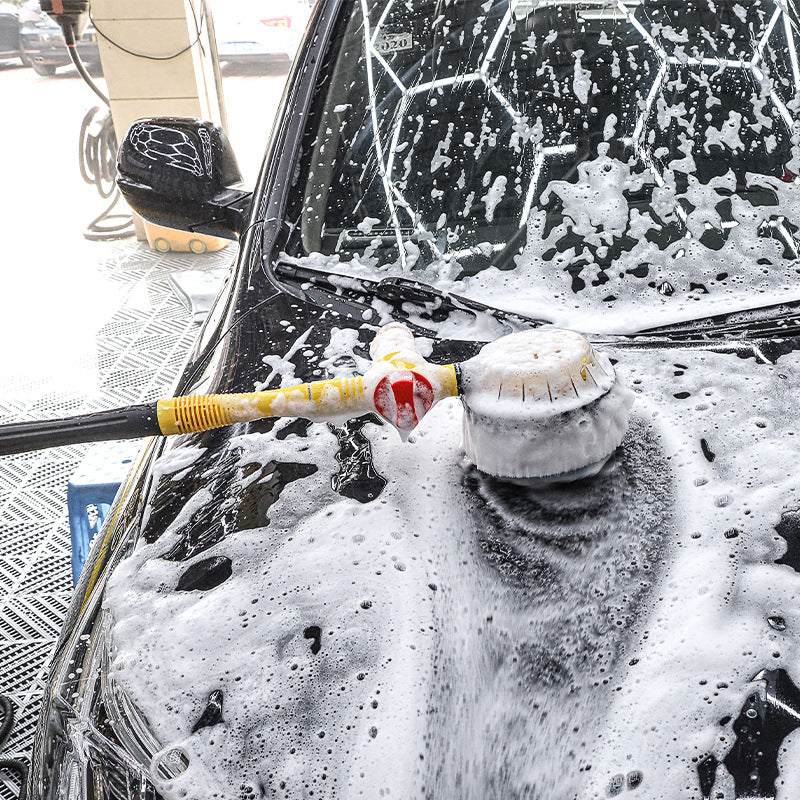 Car supplies car wash mop does not hurt the car soft hair cleaning multi-functional car wash tool long handle extended brush car brush