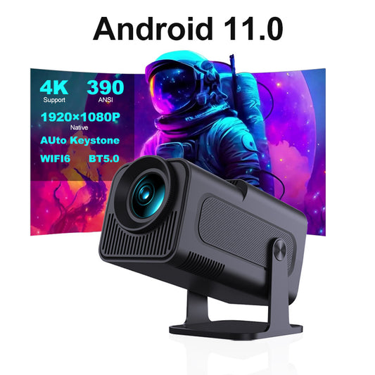 2024HY320 cross-border projector home living room wall-mounted portable 4K ultra-clear home theater projector factory