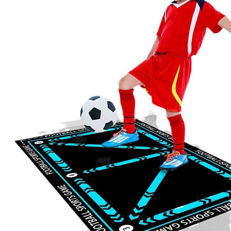 Football training mat anti-slip noise reduction home children's football mat training mat mini football home training mat ball control