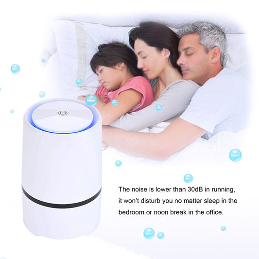 Cross-border air purifier USB desktop desktop air freshener small anion mobile lung treasure OEM wholesale