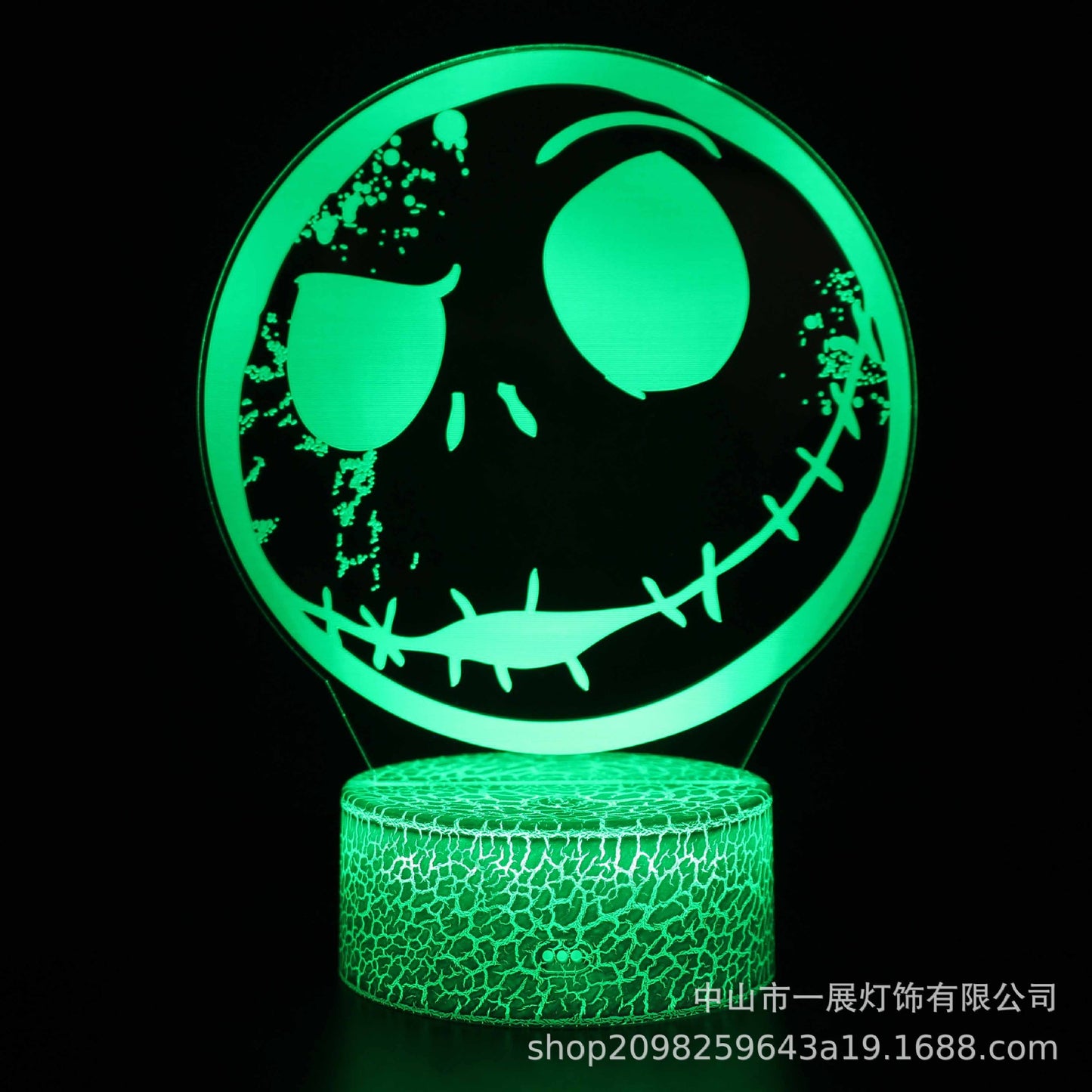 Cross-border explosion cartoon animal Totoro series colorful creative 3D lights LED night light gift table lamp visual lights