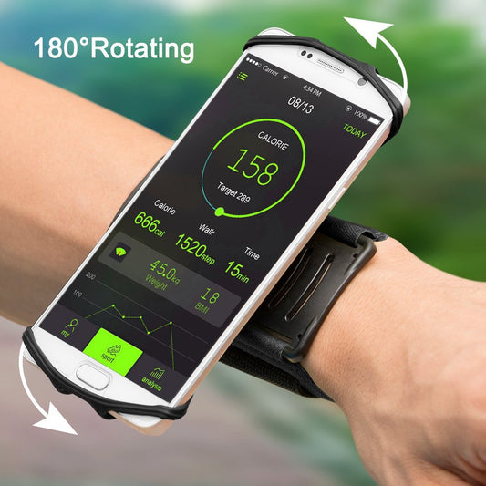 new rotating arm with mobile phone stand sports equipment arm bag creative outdoor running fitness mobile phone stand