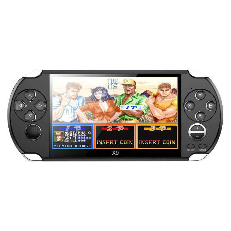 Dongguan PSP handheld game console x9 King of Fighters arcade 128-bit handheld game console color screen FC game console wholesale