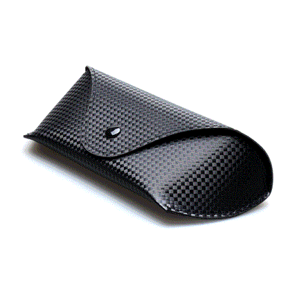 Soft bag glasses leather men's leather myopia folding glasses box sunglasses glasses frame storage box sunglasses