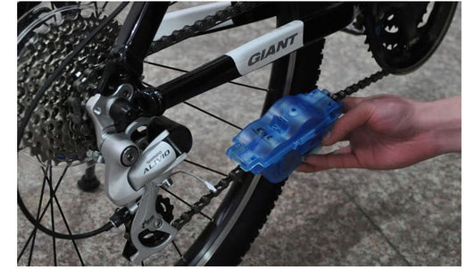 Portable Bicycle Chain Cleaner Bike Clean Machine Scrubber Wash Tool Mountain Road Bike Cycling Cleaning Kit