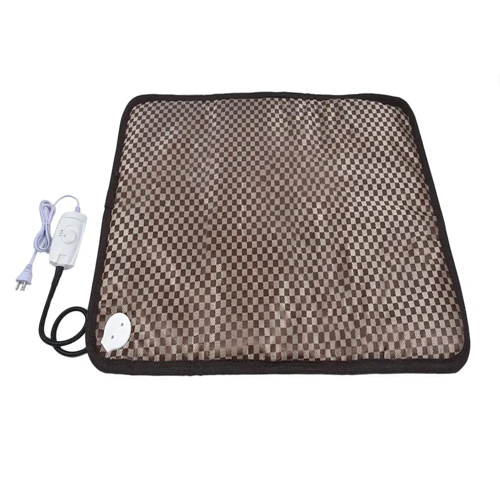 Pet Electric Heating Pad Winter Cat Dog Heating Mat Heated Blanket Warmer Bed Mat Sleeping Bed Waterproof Adjustable Heating