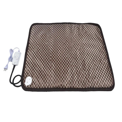 Pet Electric Heating Pad Winter Cat Dog Heating Mat Heated Blanket Warmer Bed Mat Sleeping Bed Waterproof Adjustable Heating