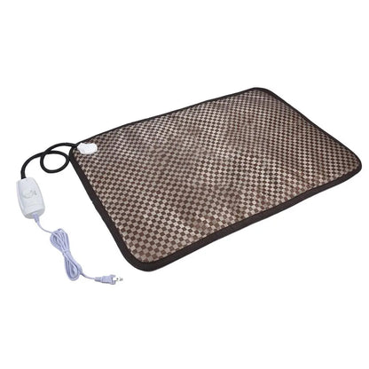 Pet Electric Heating Pad Winter Cat Dog Heating Mat Heated Blanket Warmer Bed Mat Sleeping Bed Waterproof Adjustable Heating