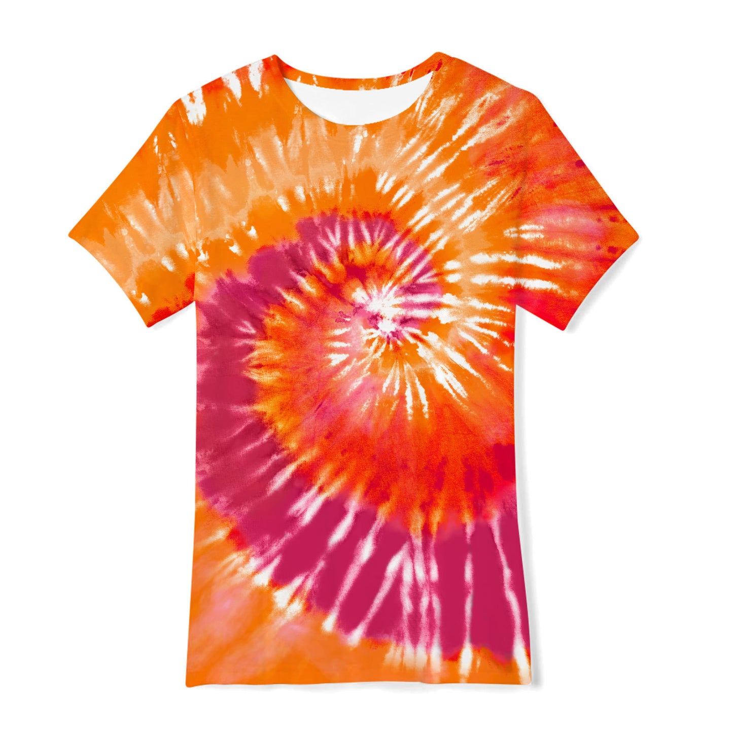 Cross-border new European and American men's gradient short-sleeved T-shirt 3D digital printing short-sleeved light mature casual breathable