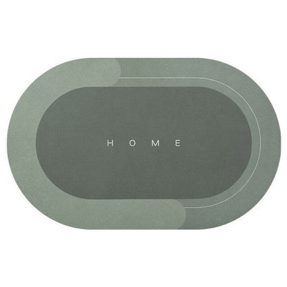 Diatom mud foot pad quick drying soft pad absorbent bathroom home