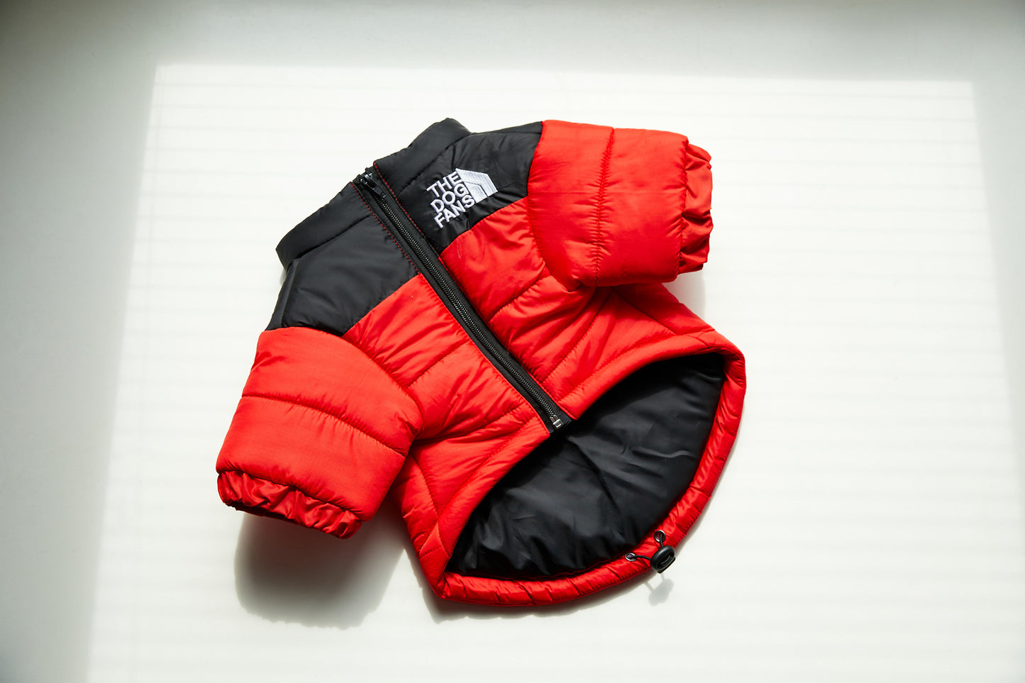 American trendy dog face windproof and rainproof dog large dog winter warm raincoat dog pet cotton jacket