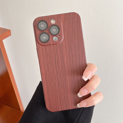 Car magnetic walnut grain Apple 13promax mobile phone case iPhone 14 comes with lens film 13 suitable for 12