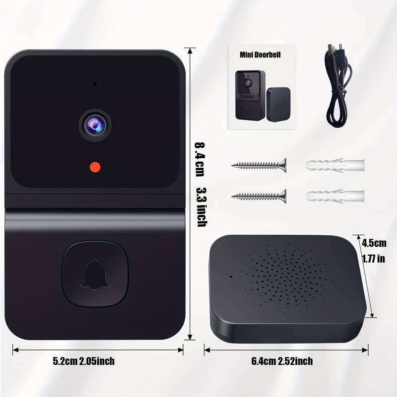Tuya smart wifi video doorbell home dingdong pager wireless two-way video intercom smart home