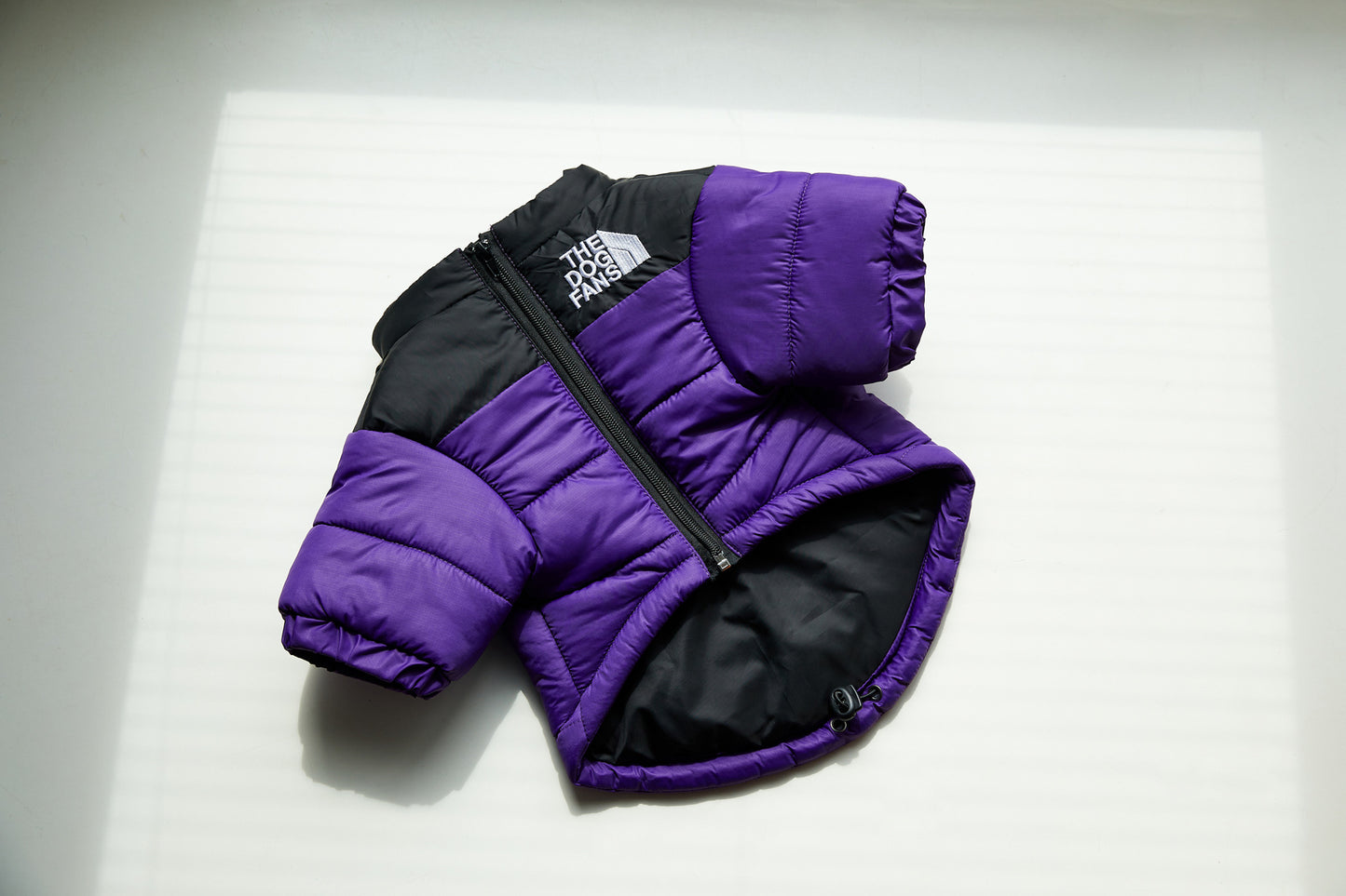 American trendy dog face windproof and rainproof dog large dog winter warm raincoat dog pet cotton jacket