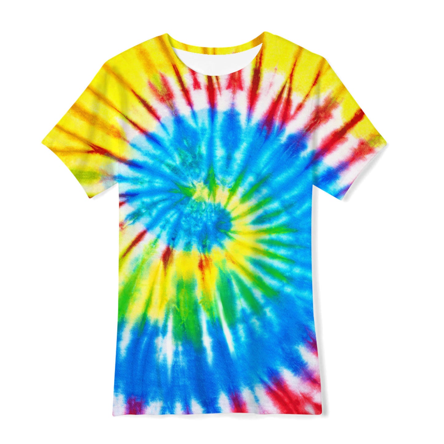 Cross-border new European and American men's gradient short-sleeved T-shirt 3D digital printing short-sleeved light mature casual breathable