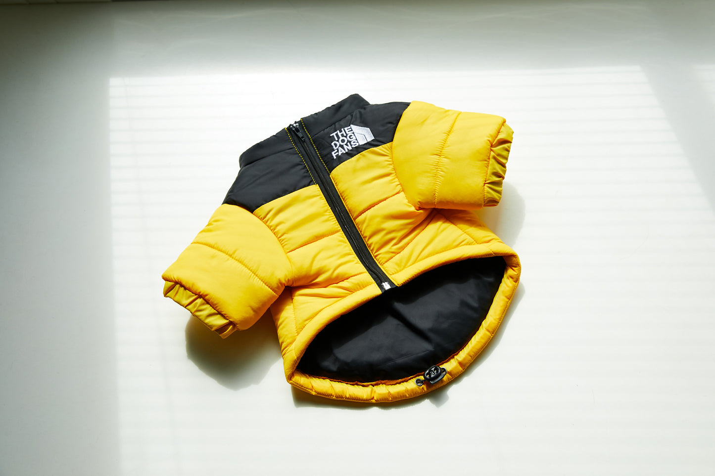 American trendy dog face windproof and rainproof dog large dog winter warm raincoat dog pet cotton jacket