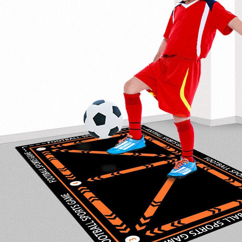 Football training mat anti-slip noise reduction home children's football mat training mat mini football home training mat ball control