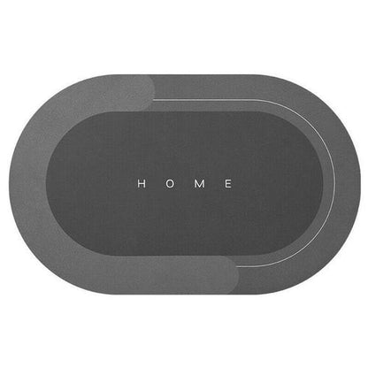 Diatom mud foot pad quick drying soft pad absorbent bathroom home