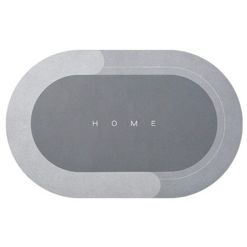 Diatom mud foot pad quick drying soft pad absorbent bathroom home