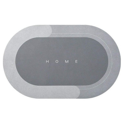 Diatom mud foot pad quick drying soft pad absorbent bathroom home