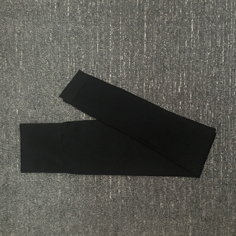 2021 European and American hot style fitness running high waist yoga pants seamless gym sports leggings women's outer wear