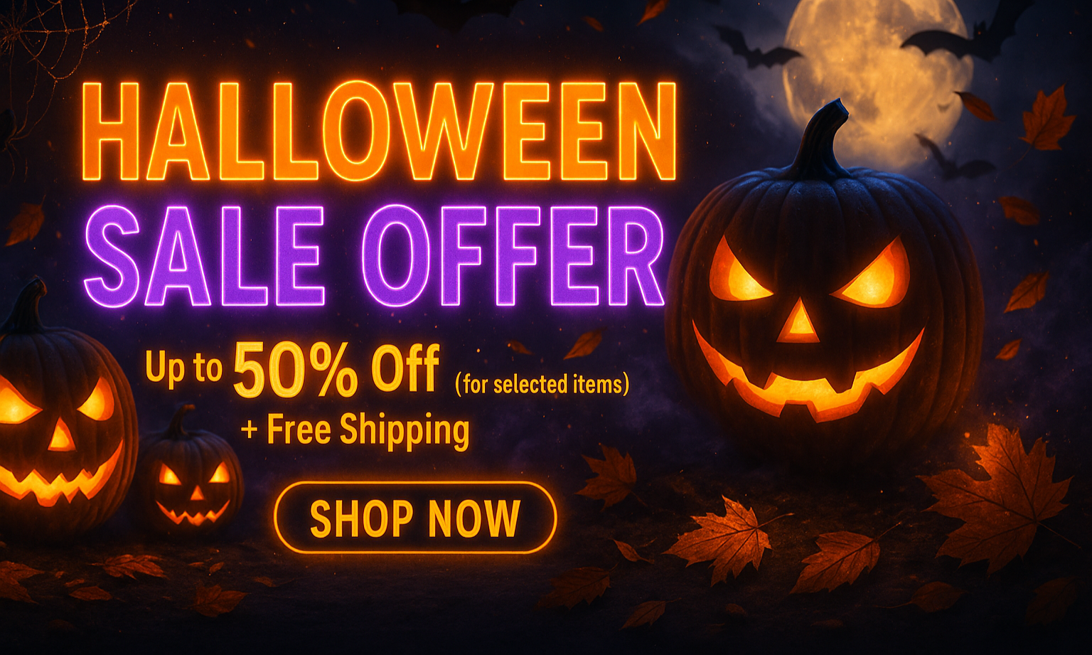 Halloween Sale Offer